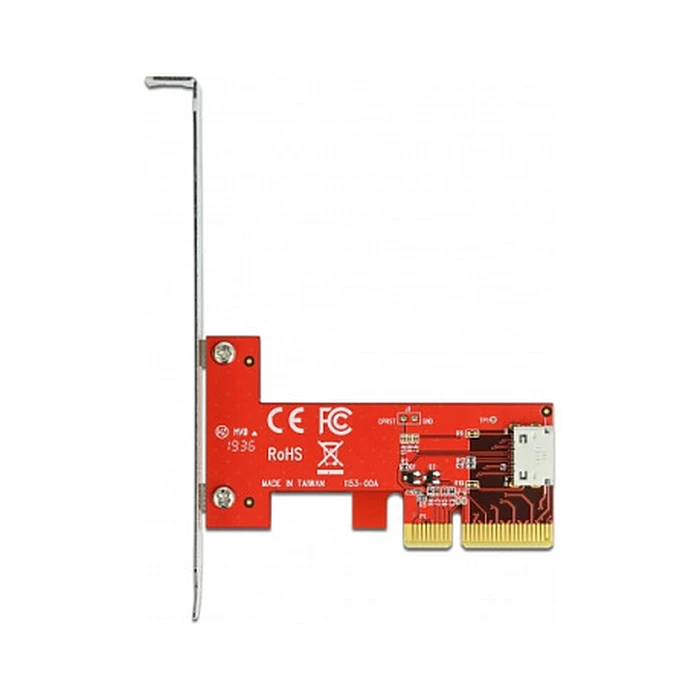 Delock PCI Express x4 κάρτα σε 1 x εσωτερικό OCuLink SFF-8612 - Low Profile