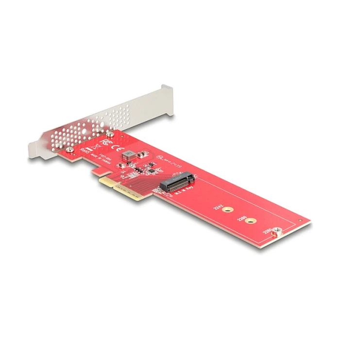 Delock PCI Express 5.0 x4 to 1 x internal NVMe M.2 Key M – Low Profile (MPN 90889)