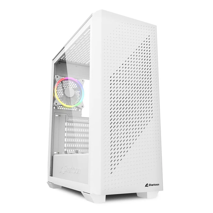 Κουτί Η/Υ Midi Tower ATX Sharkoon VS9 RGB Λευκό