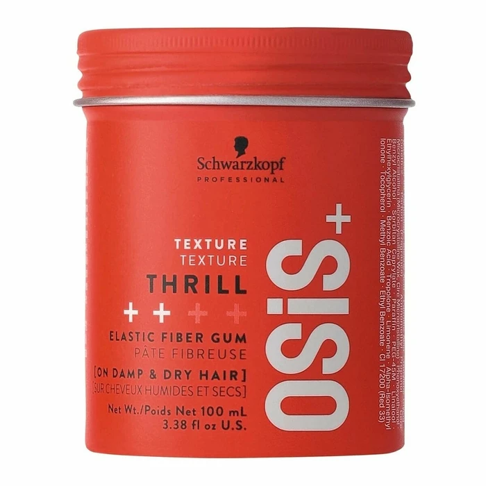 Schwarzkopf Osis+ Thrill Gum Elastic Fiber για Δυνατό Κράτημα & Λάμψη 100ml