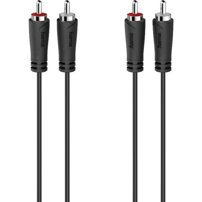 HAMA Cable 2x RCA male - 2x RCA male 1.5m (00205257)