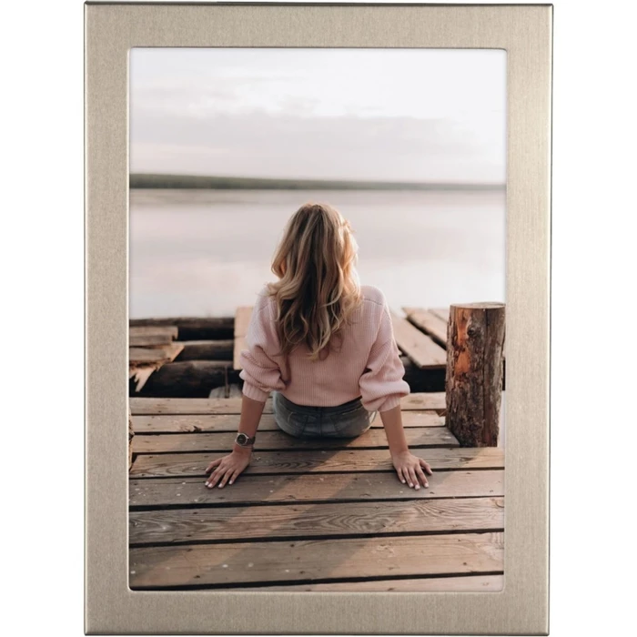 Κορνίζα πορτρέτου & μίνι Hama Riva titan 13x18 Metal