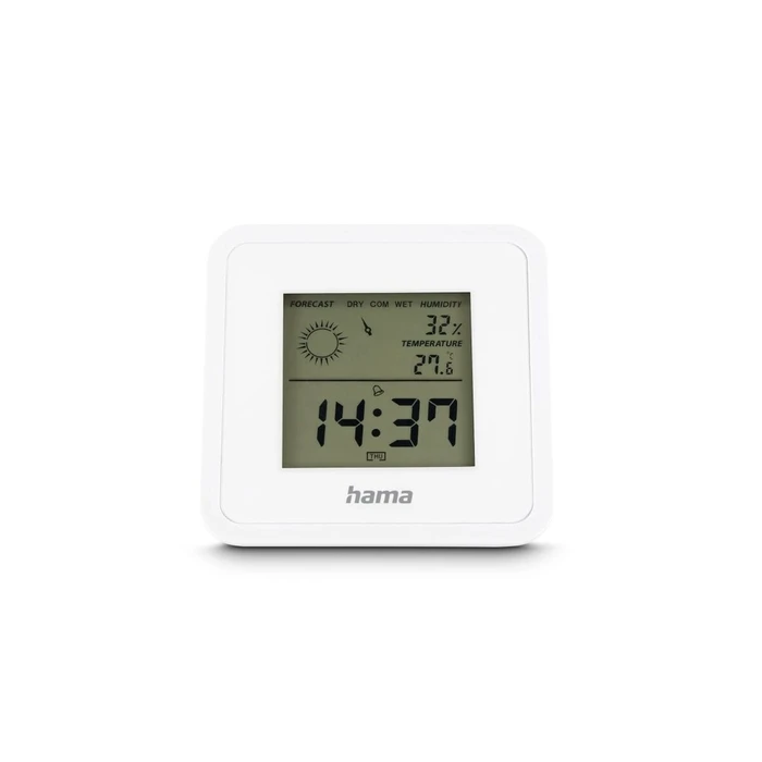 HAMA Ψηφιακό Θερμόμετρo & Υγρασιόμετρo για Χρήση σε Εσωτερικό Χώρο 00185891
