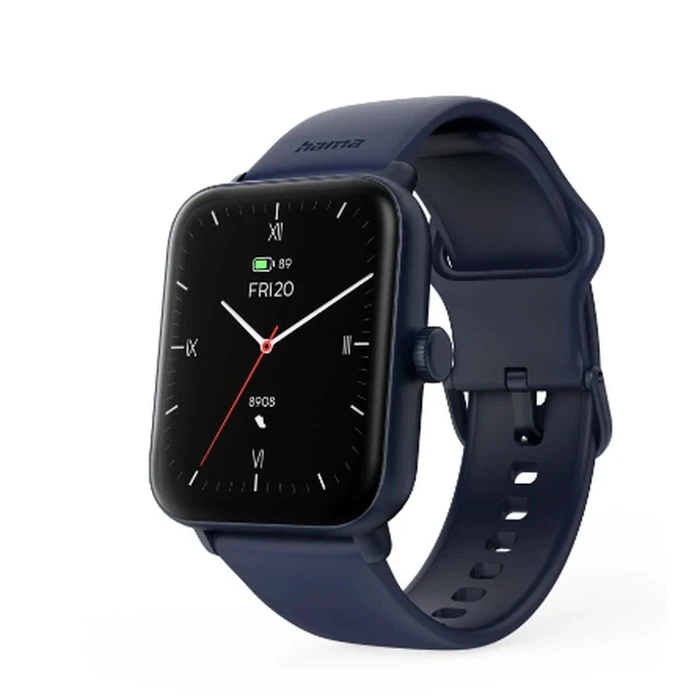 HAMA 6010 44mm Smartwatch με Παλμογράφο (Μπλε)