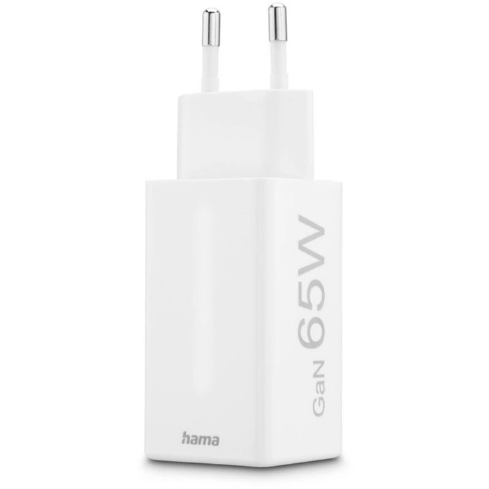 Hama 65W Φορτιστής GaN 2×USB-C + 1×USB-A (PD/QC) για Laptop