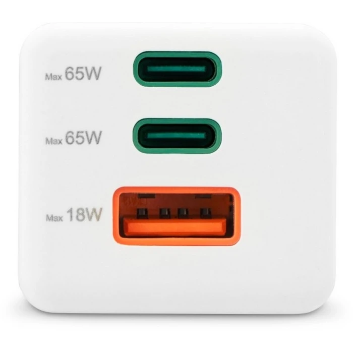 Hama 65W Φορτιστής GaN 2×USB-C + 1×USB-A (PD/QC) για Laptop