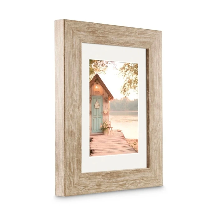 Κορνίζα τοίχου Hama Cottage Braun 15x20 Kunstst. inkl. Passepartout 193330