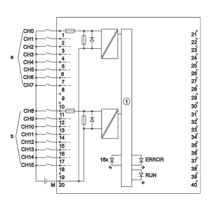 Siemens SIMATIC S7-1500 Digital Input Module DI 16 x DC 24V, 6ES7521-1BH10-0AA0
