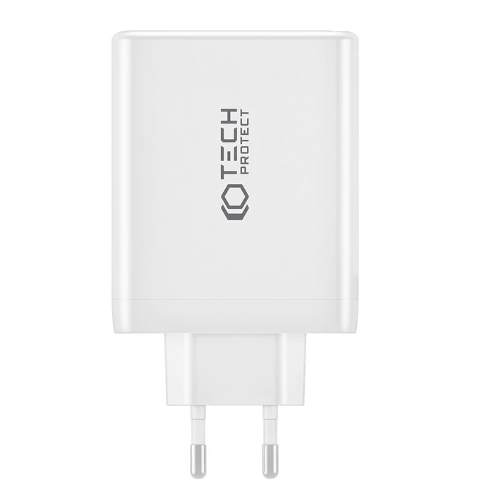 Tech-Protect NC100W-GaN 4-port Network Charger PD 100W QC 3.0 Black