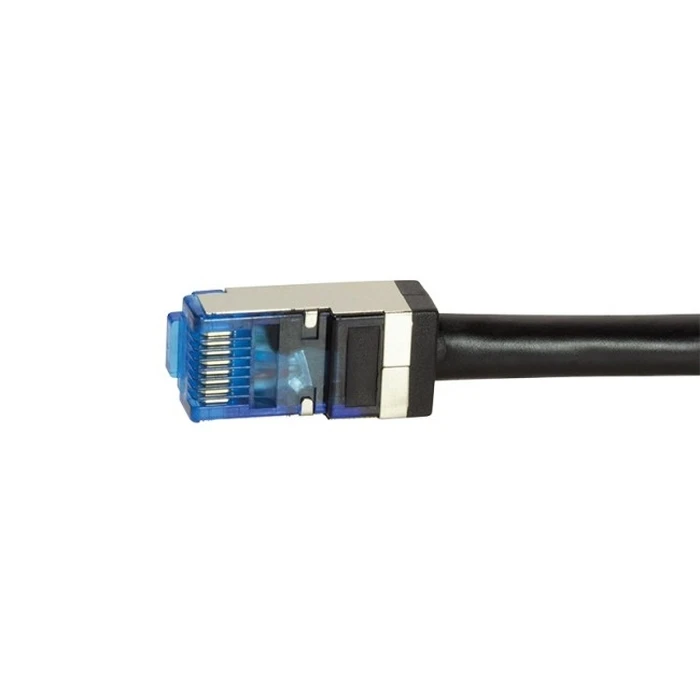LogiLink Cat6a S/FTP Outdoor Patch Cable 40.0 m Black, Gold‑plated RJ45