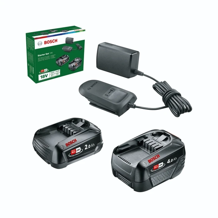 Bosch Rechargeable Batteries Tools - Bosch Starter-Set 18 V 2Ah + 4Ah + AL18V-20 EU