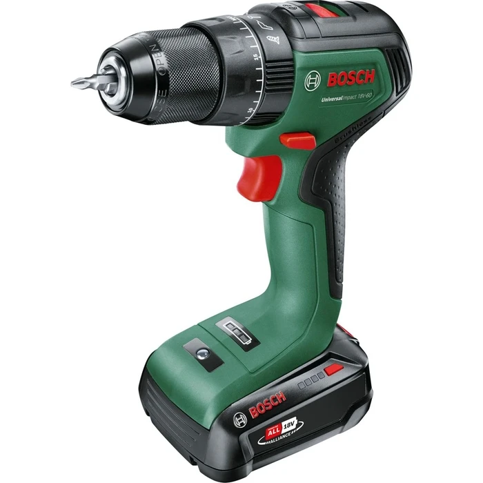 Ηλεκτρικά δράπανα Bosch UniversalImpact 18V-60 Akku-Schlagbohrmaschine