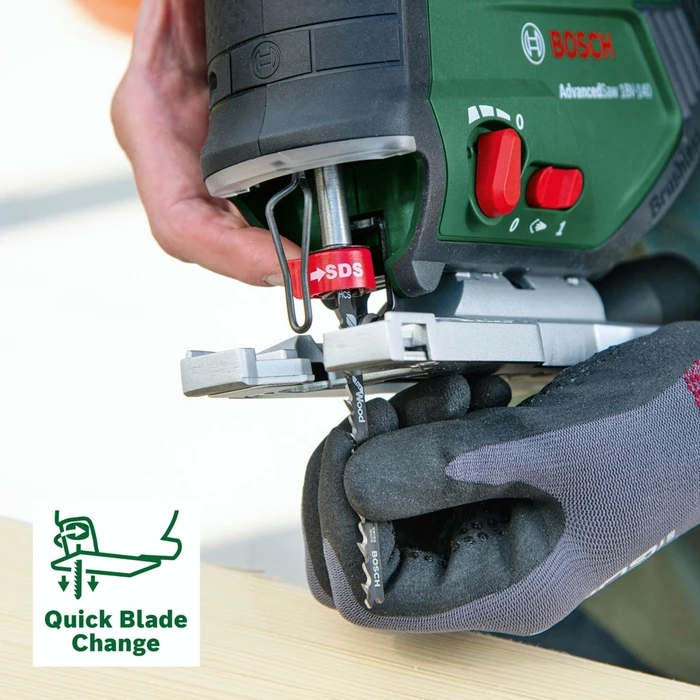 Bosch AdvancedSaw 18V-140 Μπαταριοκίνητη Σέγα