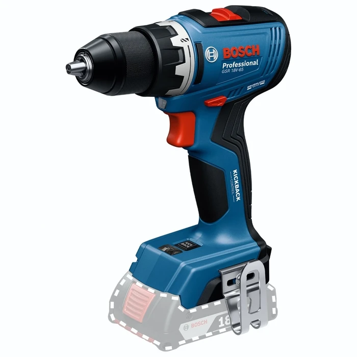 Bosch GSR 18V-65 Επαγγελματικό Ασύρματο Δραπανοκατσάβιδο