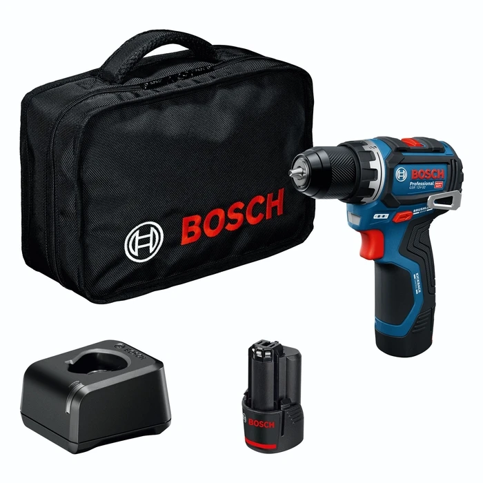 Bosch GSR 12V-32 Professional - Επαναφορτιζόμενο Δραπανοκατσάβιδο 12V (2x 2Ah)