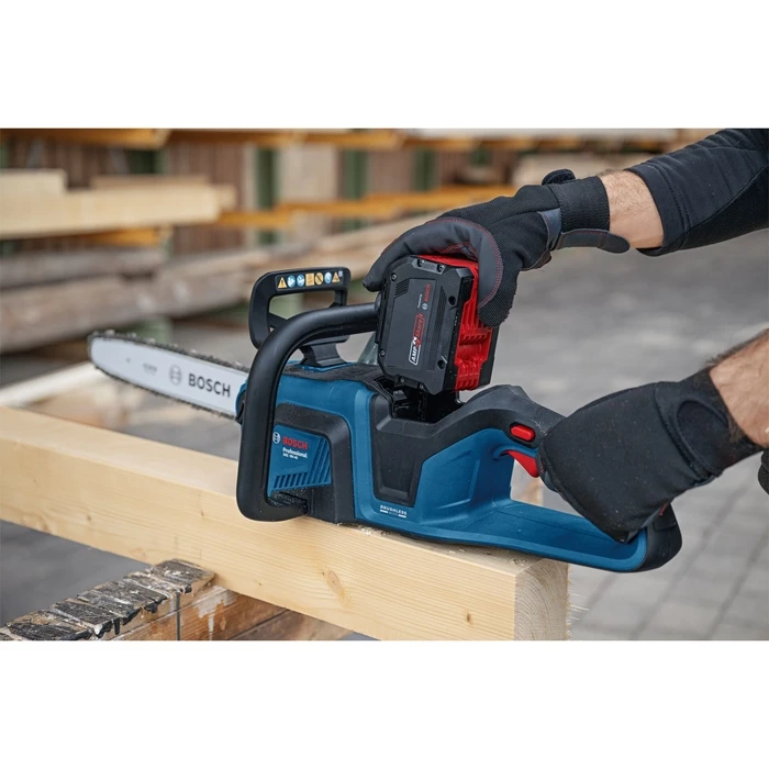 Bosch GKE 18V-40 Cordless Chainsaw 1x EXBA18V-55 18V 5.5Ah