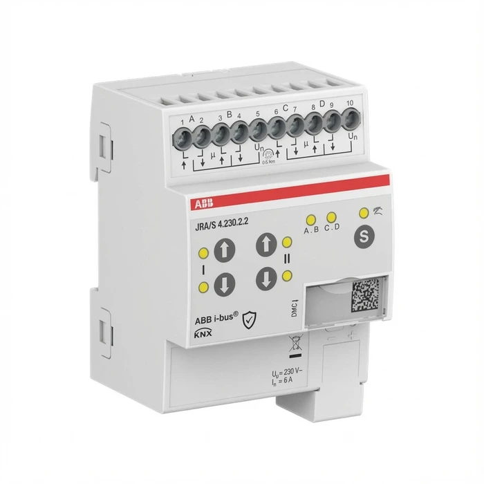 ABB JRA/S4.230.2.2 Jalousie ενεργοποιητής 4 εξόδων 230 V KNX (2CDG110285R0011)