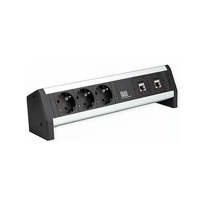 Bachmann DESK 3x CEE7/3 + 2x CM‑CAT6A desk module