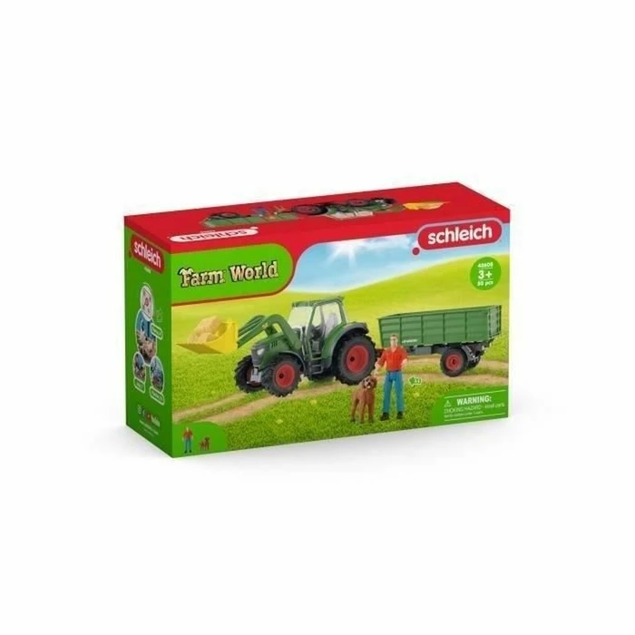 Μινιατούρα Schleich Tracteur avec remorque