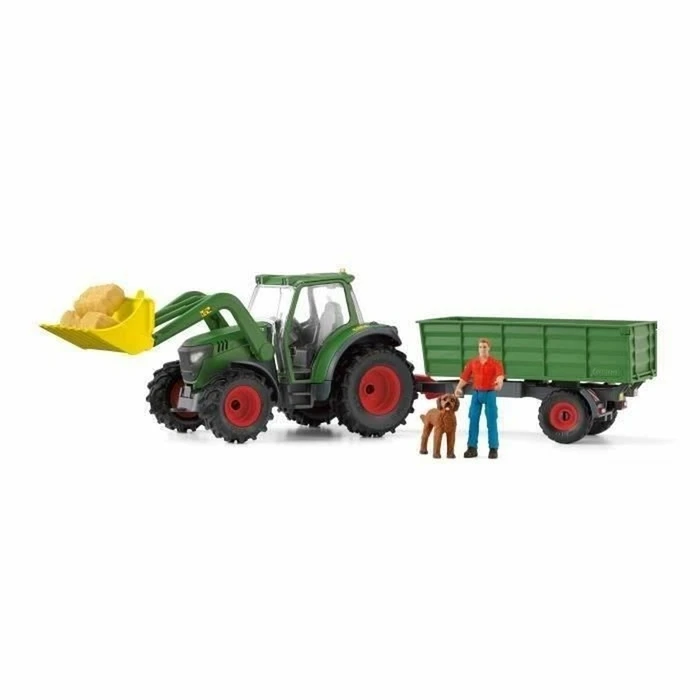 Μινιατούρα Schleich Tracteur avec remorque