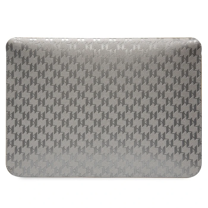 Karl Lagerfeld Sleeve KLCS14SAKHPCG 14 inch silver Saffiano Monogram Choupette