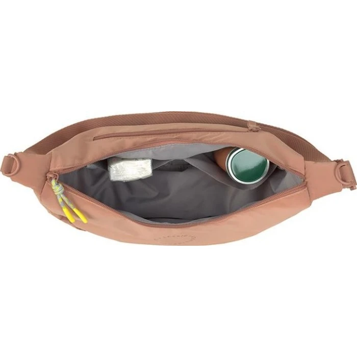 LÄSSIG Green Label Stretch Up Bum Bag - Brown (Humus)