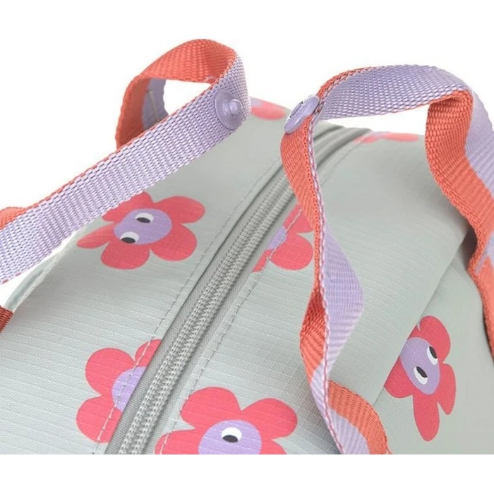 LÄSSIG Happy Trails Flower τετράγωνο παιδικό σακίδιο (mini / νηπιαγωγείου)