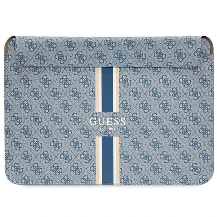 Guess Sleeve GUCS16P4RPSB 16 inch blue 4G Printed Stripes