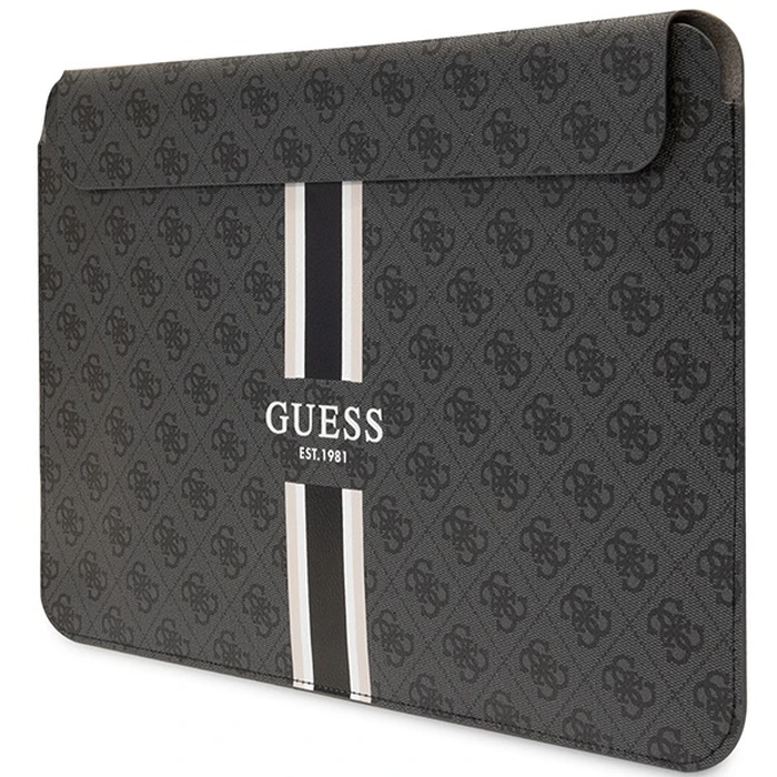 Guess Sleeve GUCS16P4RPSK 16 inch black 4G Printed Stripes