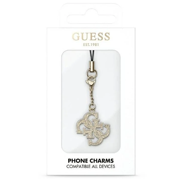Guess GUCPM4GID Phone Strap 4G Glitter Charm