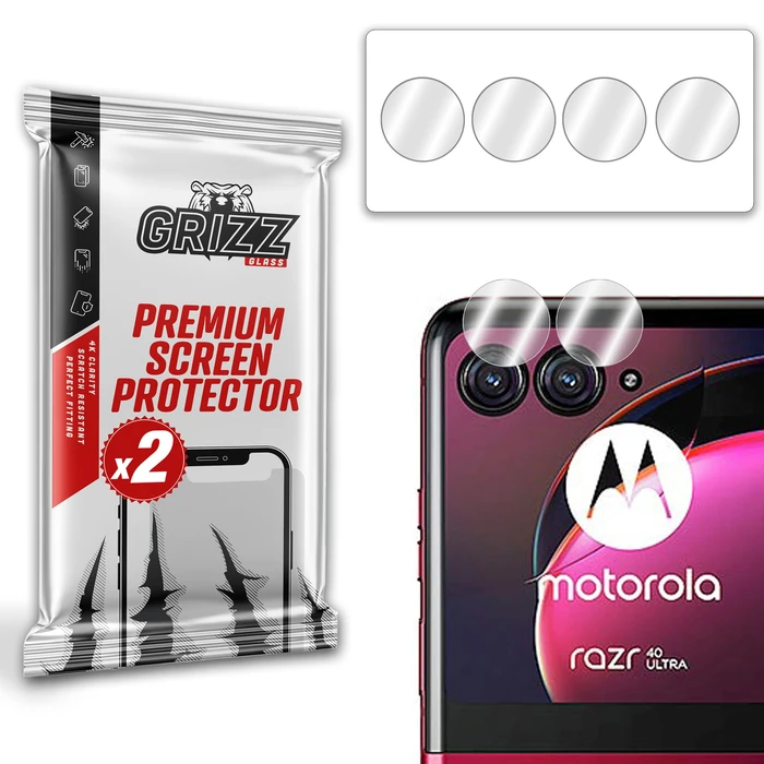 GrizzGlass HybridGlass Camera Motorola Razr 40 Ultra