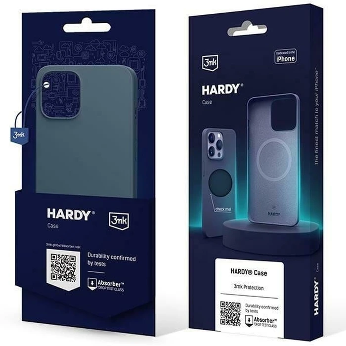 3MK Hardy Case Apple iPhone 15 Plus / 14 Plus MagSafe royal blue