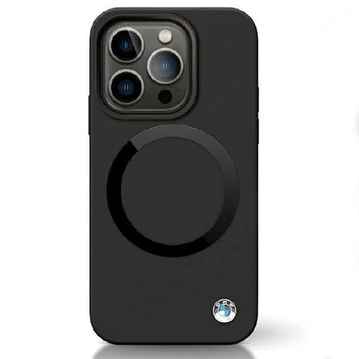 BMW BMHMP14XSILBK2 Apple iPhone 14 Pro Max Signature Liquid Silicone MagSafe black