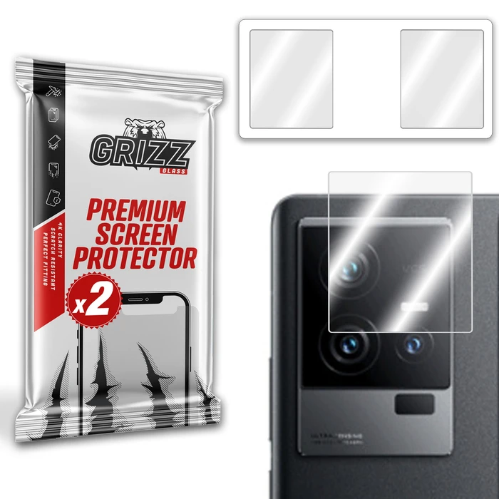 GrizzGlass HybridGlass Camera Vivo iQOO 11S