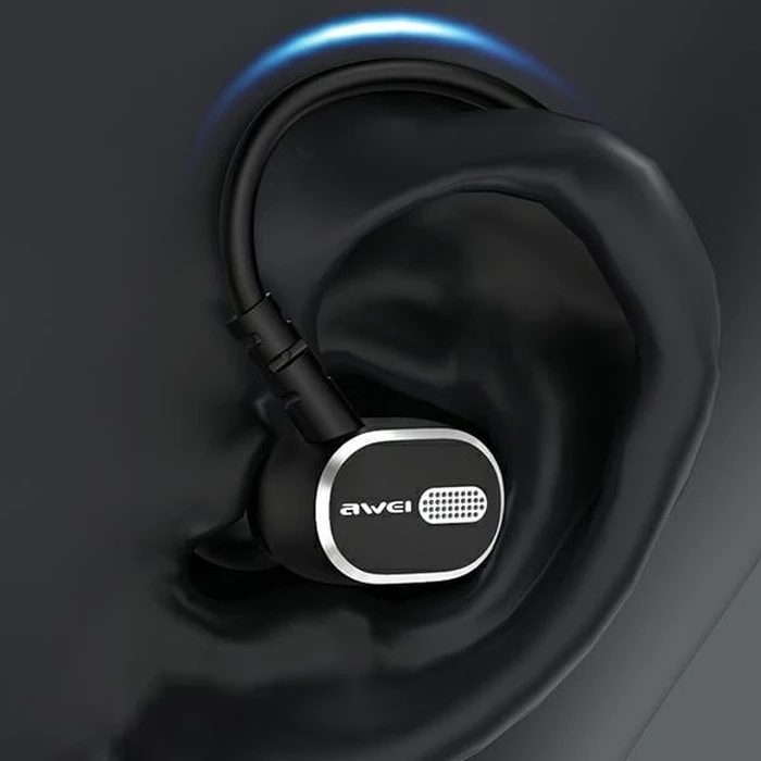 AWEI TC-6 USB-C in-ear headphones black