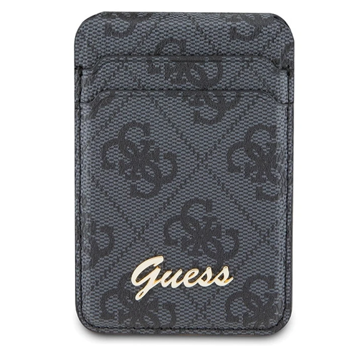 Guess Wallet Card Slot Stand GUWMSHG4SHK MagSafe 4G Classic Logo black