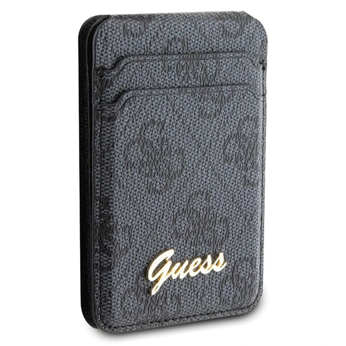 Guess Wallet Card Slot Stand GUWMSHG4SHK MagSafe 4G Classic Logo black