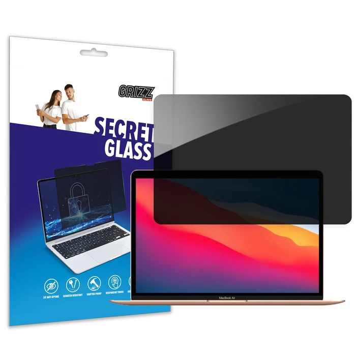 GrizzGlass Matte SecretGlass Apple MacBook Air 13,3 inch 2020
