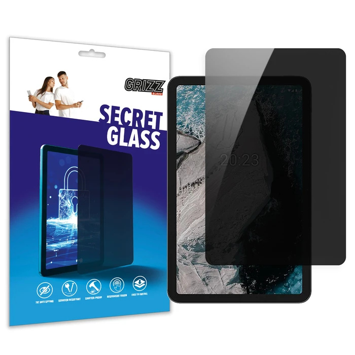 GrizzGlass Matte SecretGlass Nokia T20 