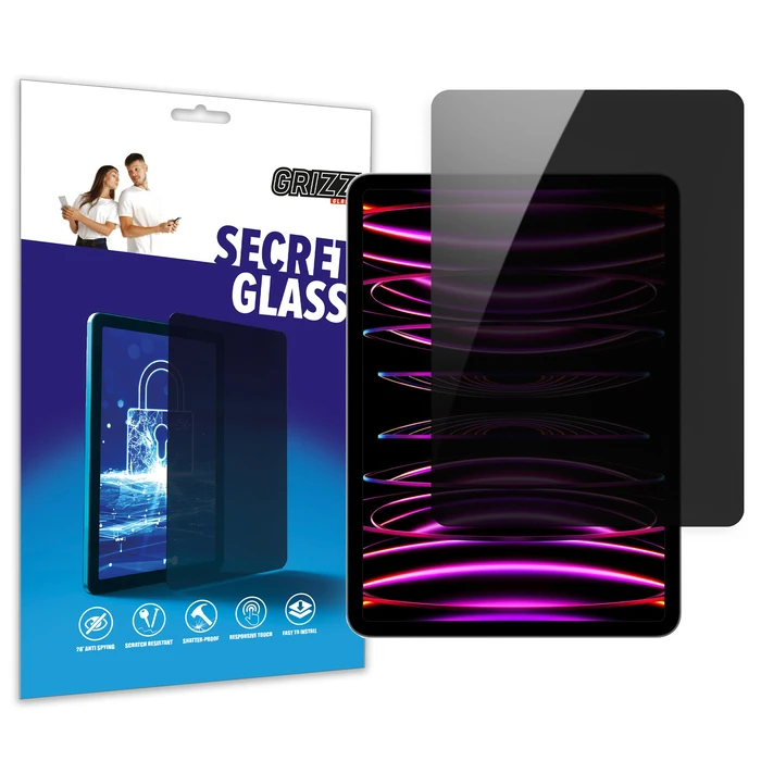 GrizzGlass Matte SecretGlass Apple iPad Pro 12,9 (3. gen)