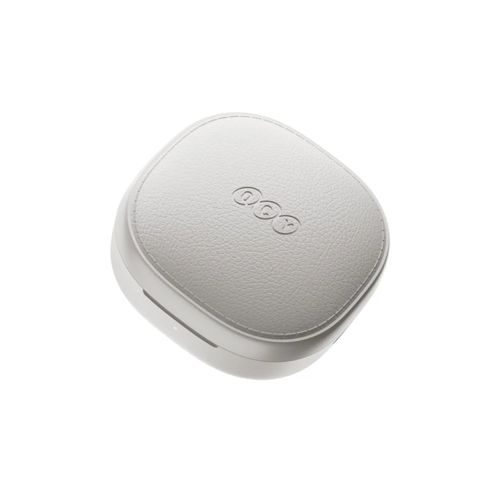 Bluetooth Handsfree QCY Air White TWS EN , leather case