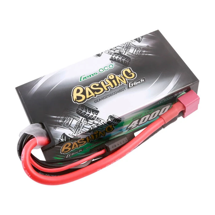 Gens Ace Bashing Μπαταρία Li-Po 7.4V 4000mAh 60C 2S T-Plug (063720)