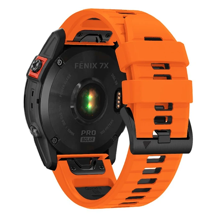 Tech-Protect Iconband Pro Garmin Fenix 3/5x/3hr/5x Plus/6x/6x Pro/7x orange/black