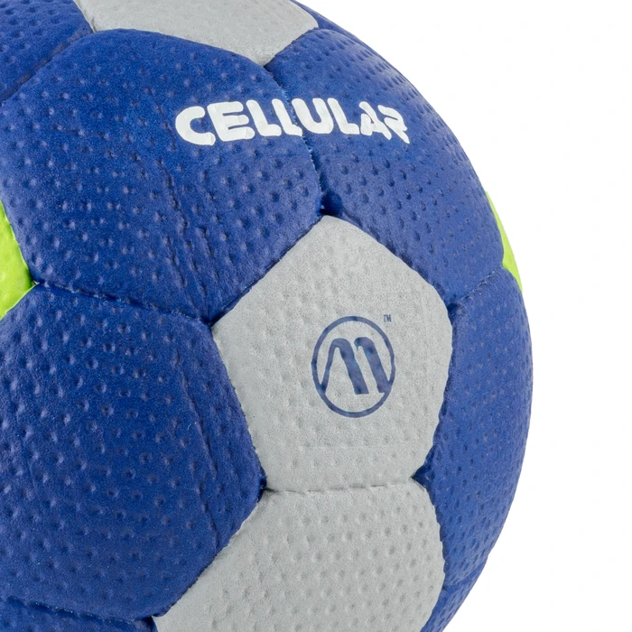 AMILA Handball Cellular Rubber Ball Size 1 - Blue / Green / Grey (Model 41317)