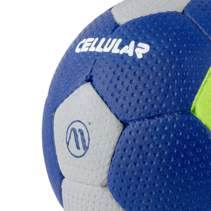 AMILA Handball Cellular Rubber Ball Size 1 - Blue / Green / Grey (Model 41317)