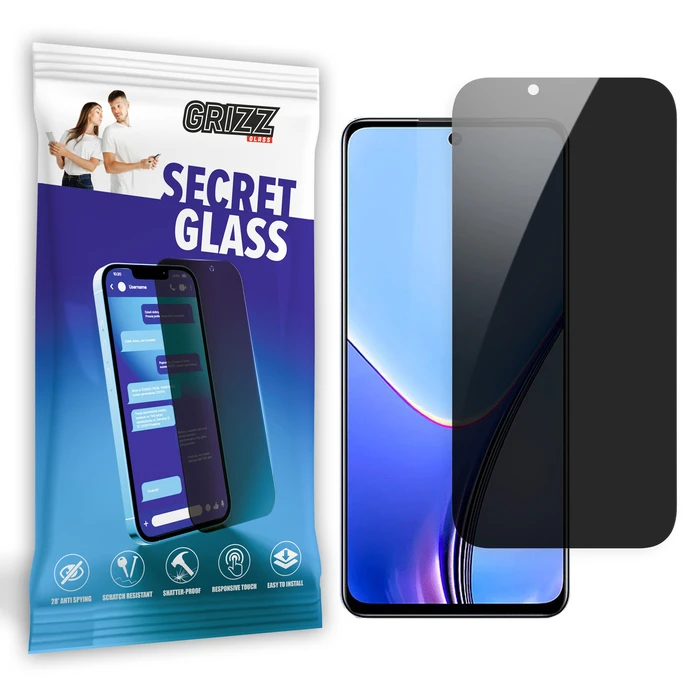 GrizzGlass Matte SecretGlass Realme 11x