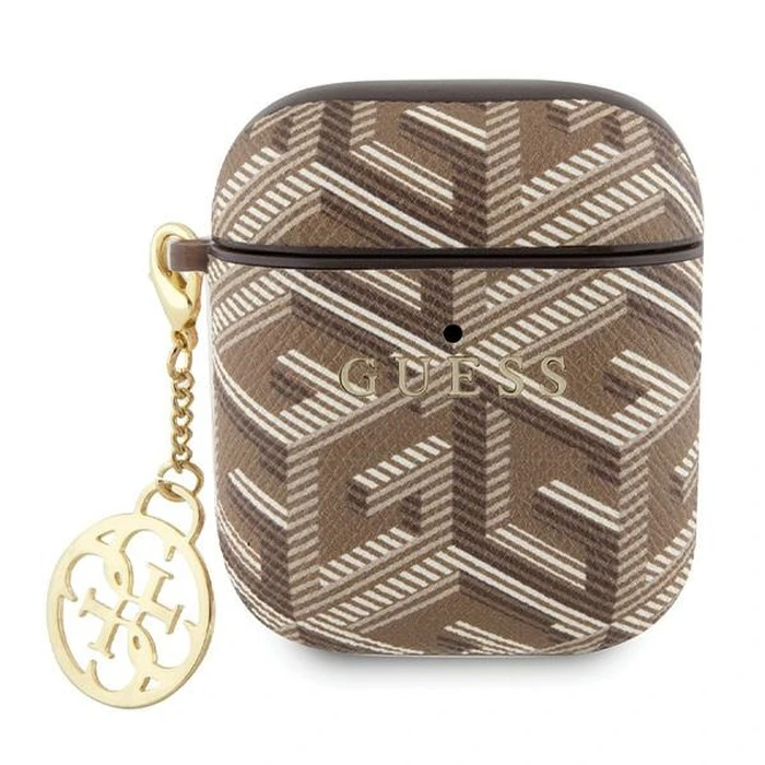 Guess GUA2PGCE4CW Appple AirPods 1/2 cover GCube Charm brown