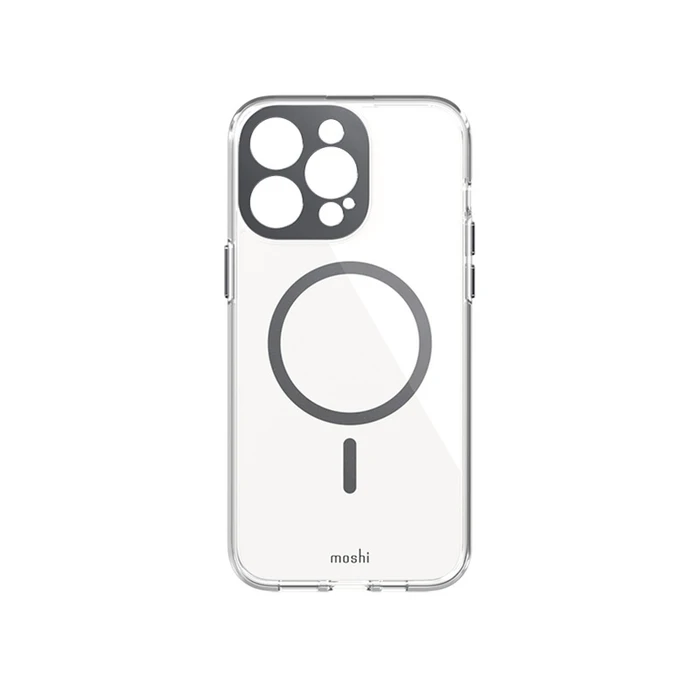 Moshi iGlaze MagSafe Apple iPhone 15 Plus / 14 Plus (Meteorite Gray)