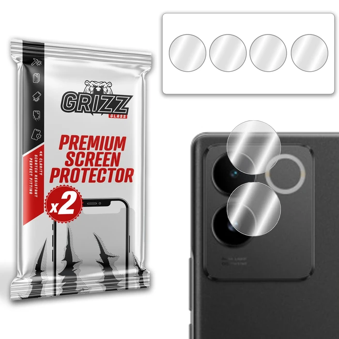 GrizzGlass HybridGlass Camera Vivo iQOO Z7 Pro