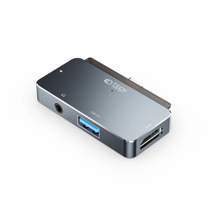 Tech-Protect V6 hub 4in1 Grey